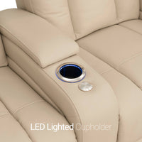 Serenity Italian Leather Home Theater Seating