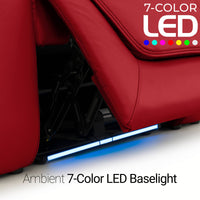 Equinox CoolZeroᵀᴹ Italian Leather Home Theater Seating