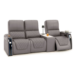 Apex CoolZeroᵀᴹ Console Table Italian Leather Home Theater Seats