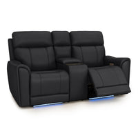 Trivanta HeatZeroᵀᴹ Italian Leather Home Theater Loveseat