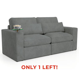 Fortuna Aria Ash 2 Piece Loveseat