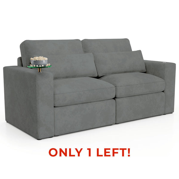 Fortuna Aria Ash 2 Piece Loveseat
