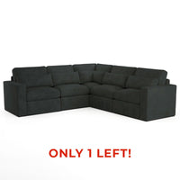 Fortuna Aria Onyx 5 Piece L Sectional