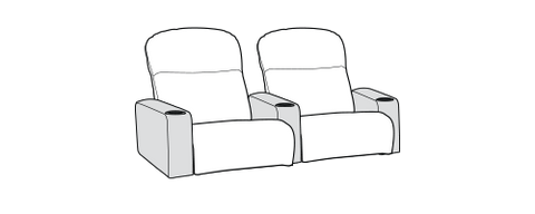 Row of 2 Standard 66.0"