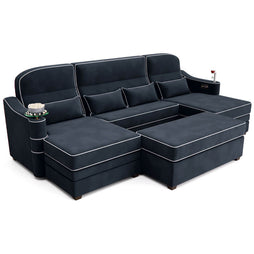 Symphony Chaise Lounge Home Theater Couch