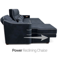 Symphony Chaise Lounge Home Theater Couch