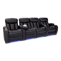 Grenada Italian Leather Home Theater Seating
