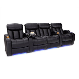 Grenada Italian Leather Home Theater Seating