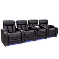 Grenada Italian Leather Home Theater Seating
