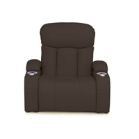 Grenada Italian Leather FRONTROW Theater Seating® Home Theater Seat Single Recliner