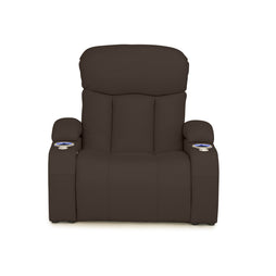 Grenada Italian Leather FRONTROW Theater Seating® Home Theater Seat Single Recliner
