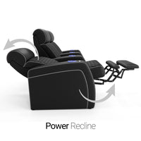 Cavallo Haven CoolZeroᵀᴹ Power Recliner Home Theater Seating