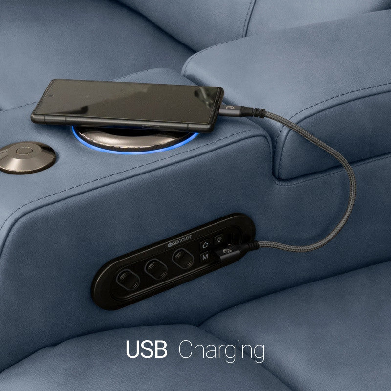 USB Charging Ports USB ports are included in