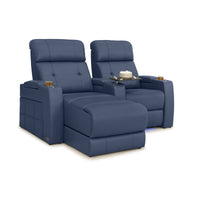 Kodiak Chaise CoolZeroᵀᴹ Italian Leather Home Theater Seating