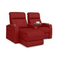 Kodiak Chaise CoolZeroᵀᴹ Italian Leather Home Theater Seating