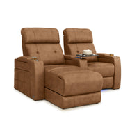 Kodiak Chaise CoolZeroᵀᴹ Italian Leather Home Theater Seating