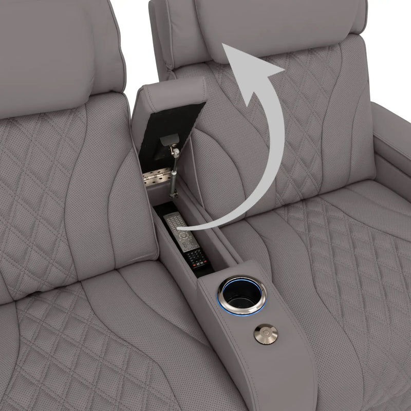Hidden In-Arm Storage