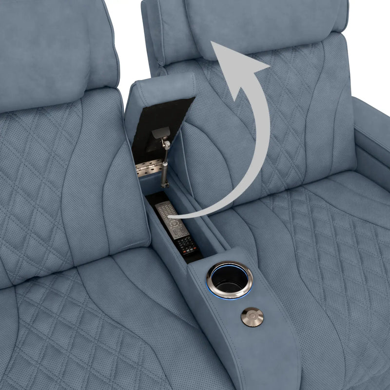 Hidden In-Arm Storage