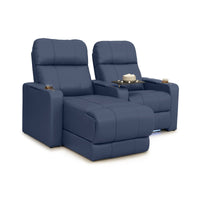 Monterey Chaise CoolZeroᵀᴹ Italian Leather Home Theater Seating