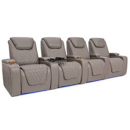 Muse Italian Leather Home Theater Seating