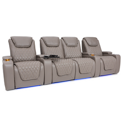 Muse Italian Leather Home Theater Seating