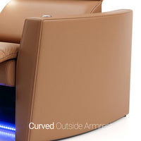 Palisade FX Flip-Up Headrest Home Theater Seating