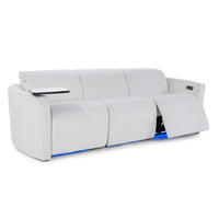 Seatcraft Palisade FX Aria Dove Row of 3 Sofa