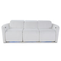 Seatcraft Palisade FX Aria Dove Row of 3 Sofa