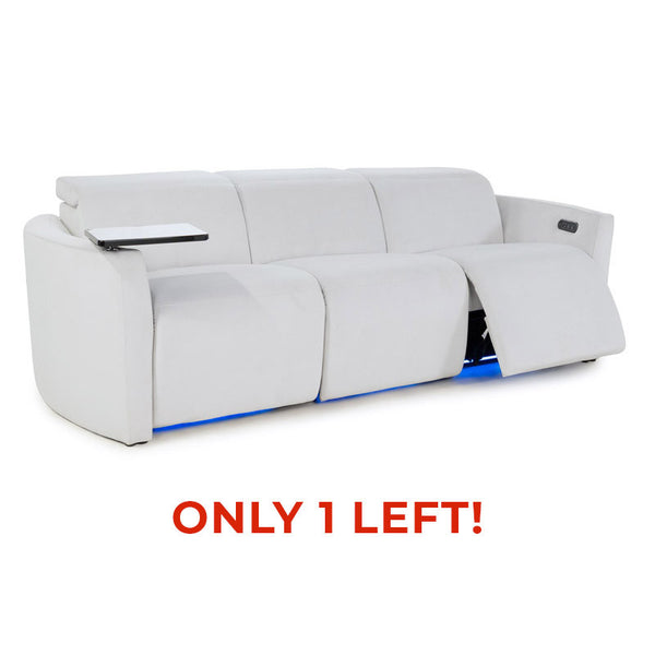Seatcraft Palisade FX Aria Dove Row of 3 Sofa