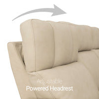 Seatcraft Vibrato SoundShaker Immersive Audio w/ Bluetooth Sync, Top Grain Leather Home Theater Sofa
