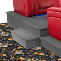 SoundRight 14'' Home Theater Riser Platform w/ Optional Riser Step