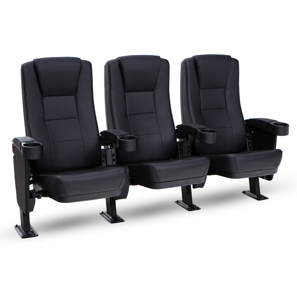 Seatcraft Montago Movie Seats, Vinyl, Black