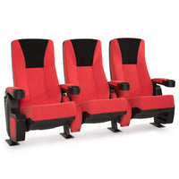 Seatcraft Vanguard Fabric, Red/Black or Black