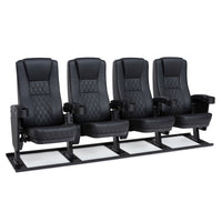 Seatcraft Madrigal Black Free-Standing Base Movie Theater Seats