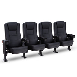 Seatcraft Montago Movie Seats, Vinyl, Black