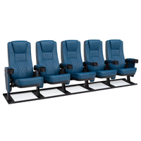 Seatcraft Madrigal Blue Free-Standing Base Movie Theater Seats