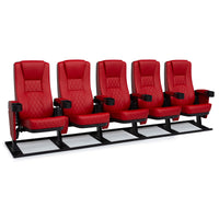 Seatcraft Madrigal Red Free-Standing Base Movie Theater Seats