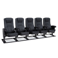 Seatcraft Madrigal Black Free-Standing Base Movie Theater Seats