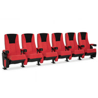 Seatcraft Vanguard Fabric, Red/Black or Black
