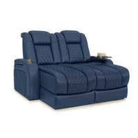 Diamante Chaise CoolZeroᵀᴹ Italian Leather Home Theater Seating
