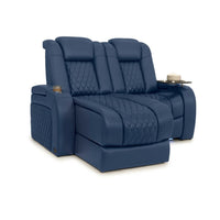 Diamante Chaise CoolZeroᵀᴹ Italian Leather Home Theater Seating
