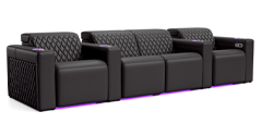 Row of 4 Middle Loveseat 136.0"