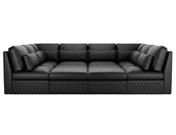 Diamante Media Room U-Sectional Modular Sofa