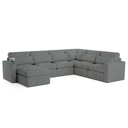 Cavallo Fortuna (By Seatcraft) L-Sectional Lounge Sofa