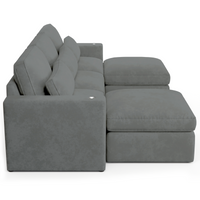 Fortuna Aria Ash 5 Piece Sofa