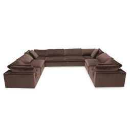 Seatcraft Heavenly Media Lounge U-Sectional