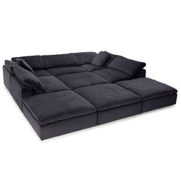 Seatcraft Heavenly Media Lounge U-Sectional Pit