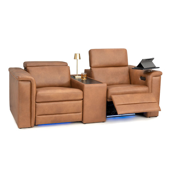 Solis FX Flip-Up Headrest Console Home Theater Seating