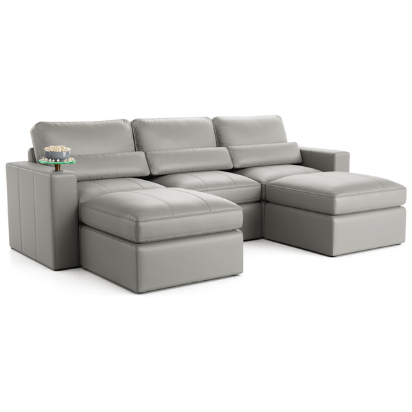 Wilshire Home Theater Modular Chaise Sofa