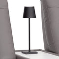 Wireless Charging Table Lamp: Black